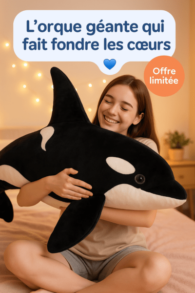 Peluche Orque géante