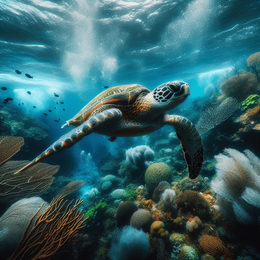 🔎 Fiche espèce : Tortue imbriquée (Eretmochelys imbricata)